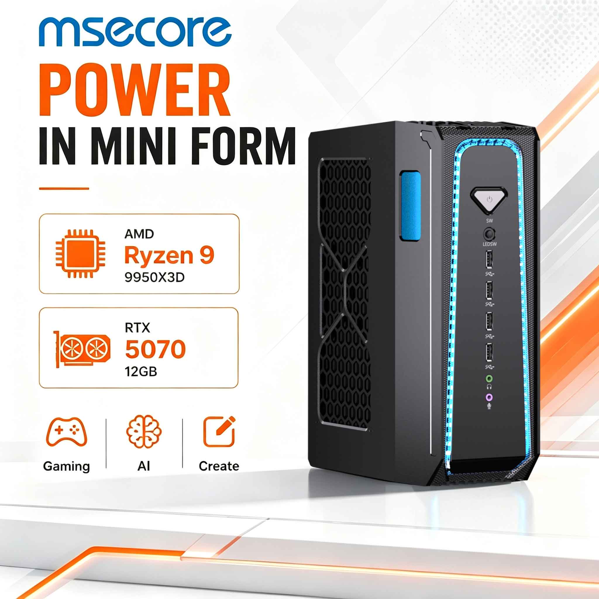 MSECORE Liquid Cooling Gaming  - Ddr5 32Gb review and price