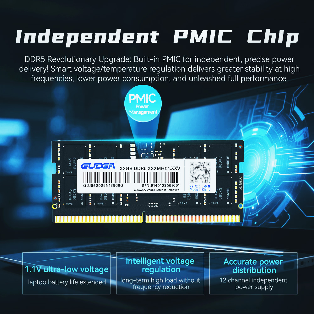 GUDGA DDR5 RAM 8GB 16GB 32GB D - Ddr5 Sodimm review and price