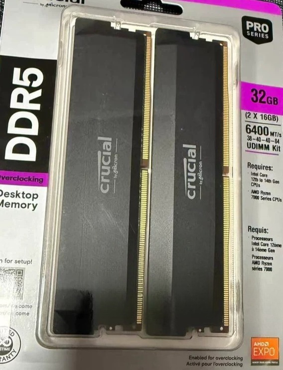 32GB DDR5 6000MHz RAM Kit, 16G - Ddr5 Kit review and price