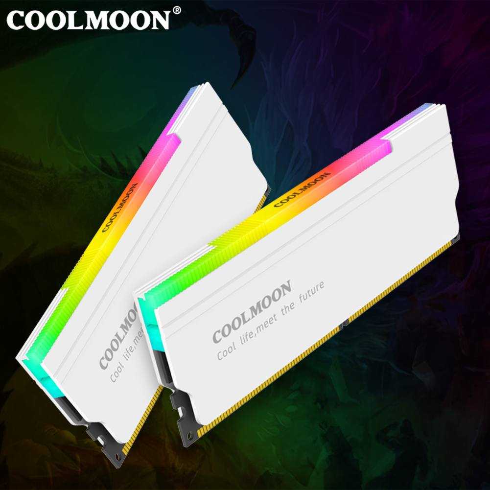 COOLMOON 5V-3PIN ARGB RAM Heat - Ddr5 Ram review and price