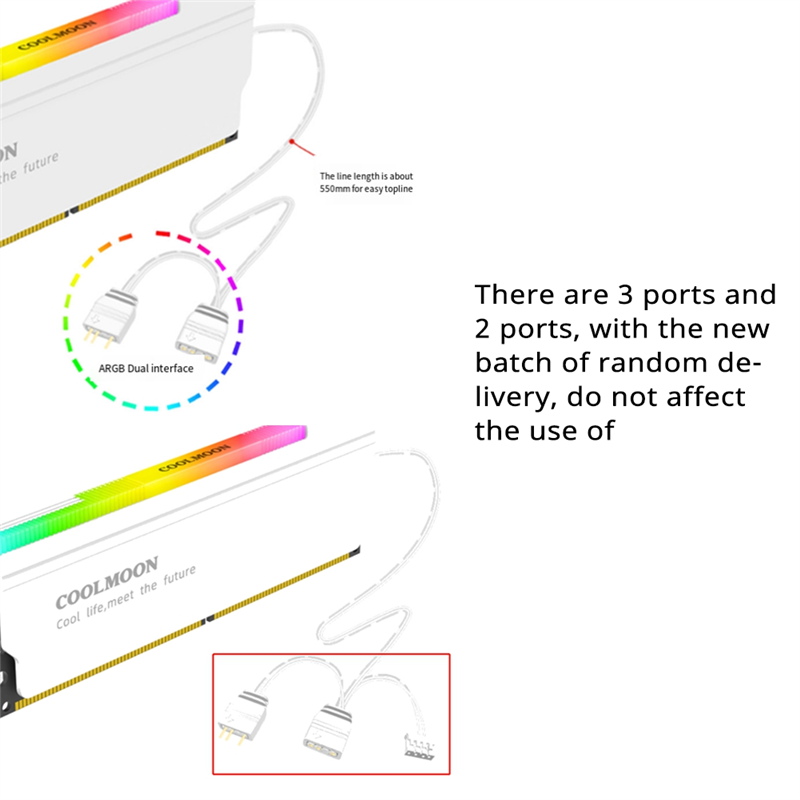 COOLMOON 1PCS RAM Memory Heat  - Ddr5 Ram review and price