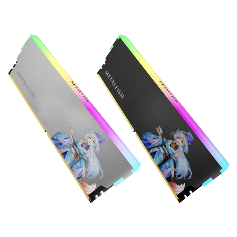 METALFISH DRAM Heatsink 5V-3PI - Ddr5 Rgb Ram review and price