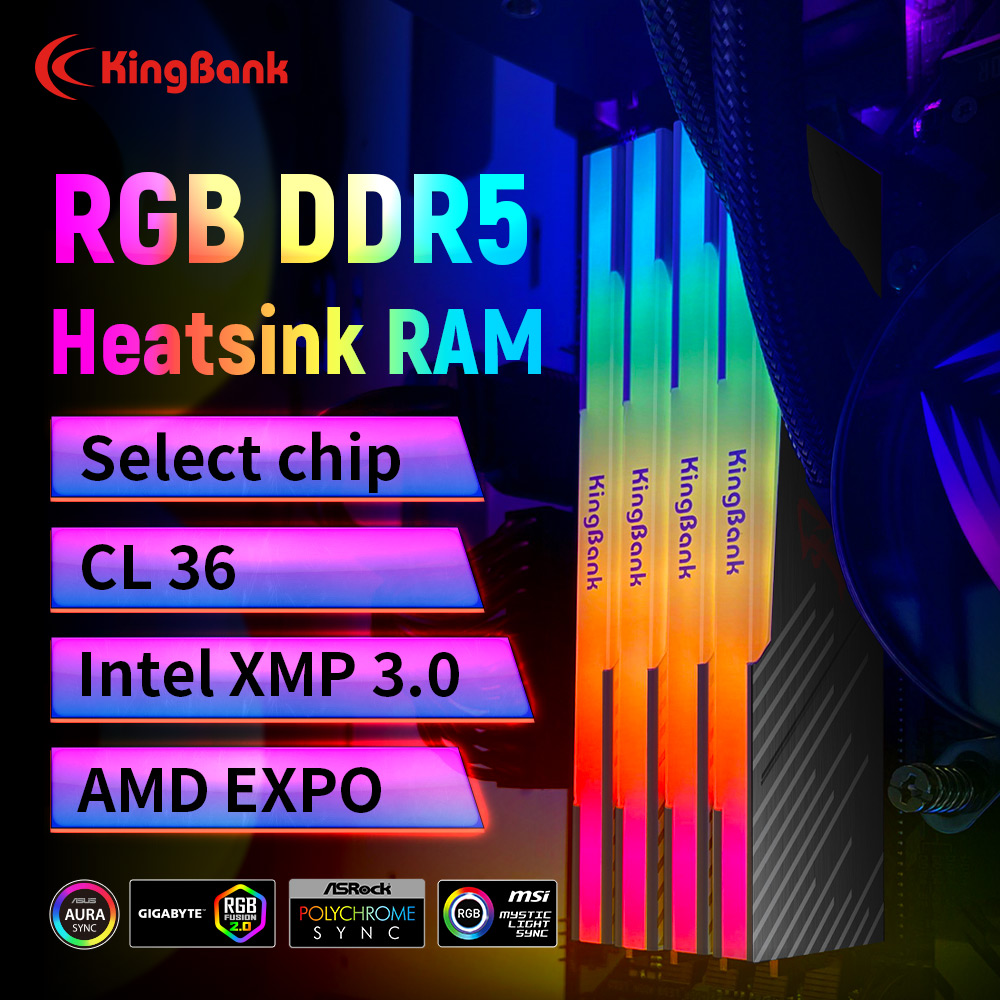 KingBank KRRB DDR5 RGB 16GB /1 - Ddr5 16Gb 6000Mhz review and price